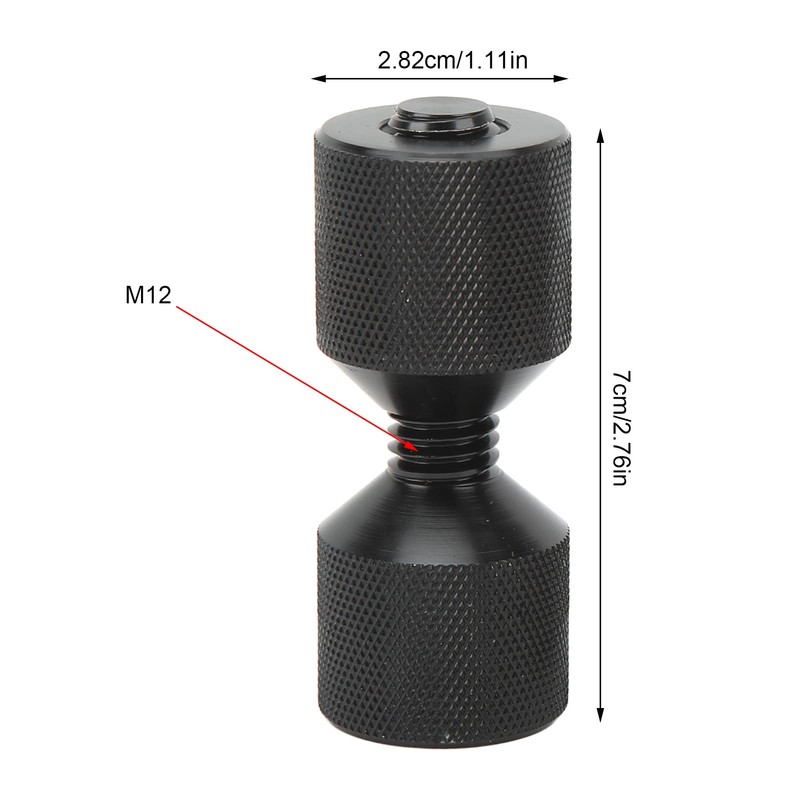 Zerodis Aluminum 2 Hole Flange Alignment Pin Dowel Pin Easy