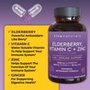 Viva Naturals Elderberry with Vitamin C and Zinc (120 Capsules)