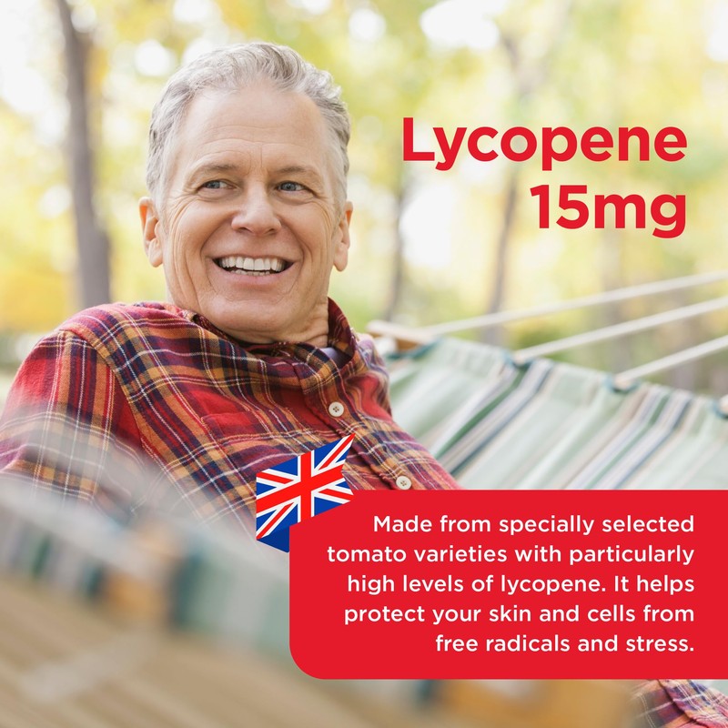 Healthspan Lycopene Men's Health 15mg (60 Capsules) | High Strength