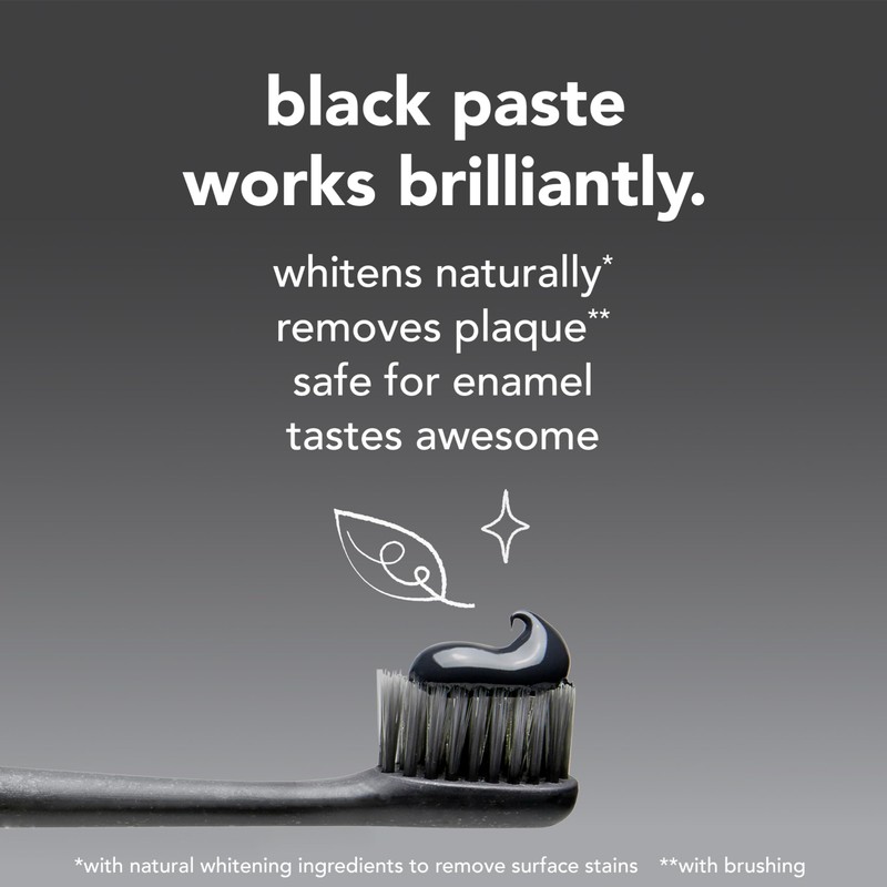 Hello Activated Charcoal Toothpaste, Fluoride Toothpaste with Activated Charcoal, Teeth