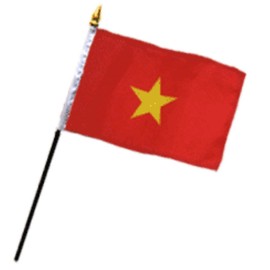 RFCO Vietnam 4"x6" Stick Desk Flag (12)