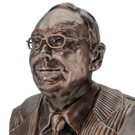 IconiCraft Charlie Munger Berkshire Bust Statue Sculpt