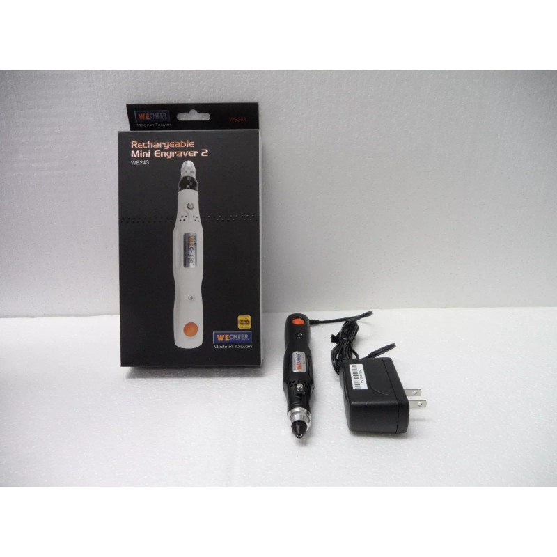 WECheer Nail Drill Machine WE243 Rechargable Mini Engraver 2 NEW