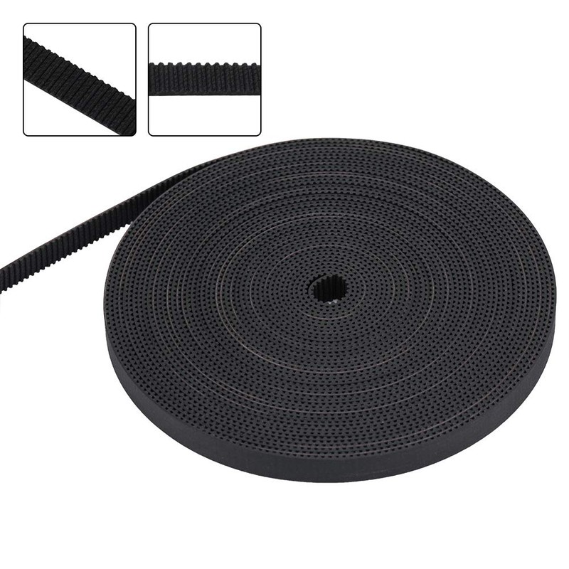 3D Printer Timing Belt, 10mm Width 2GT Rubber Synchronous Timing