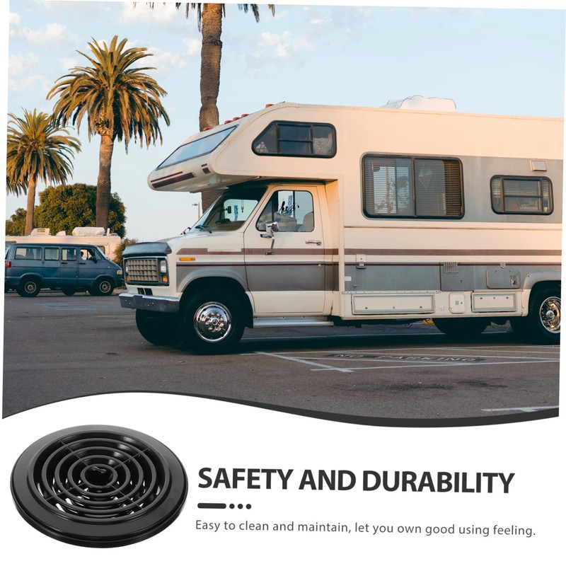 ULTECHNOVO 2pcs Rv Air Conditioner Vent Cover Adjustable Round Grille