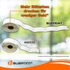 Bubprint 2 Compatible Labels Replacement for Brother DK 11208 for