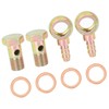 A ABSOPRO Motorcycle Car 16mm Banjo Hose Barb Bolt Fitting