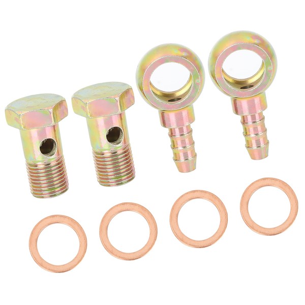 A ABSOPRO Motorcycle Car 16mm Banjo Hose Barb Bolt Fitting