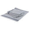 Terry Check 100% Cotton Pack of 5 Tea Towels Absorbent