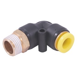 HHIP 8401-0294 Push to Connect Male Pneumatic Elbow Tube Fittings 1/8" x 1/8" NPT