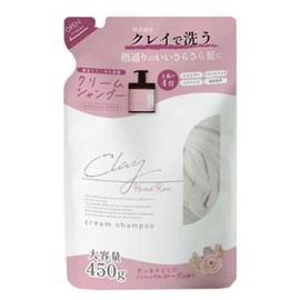 Harbor Rose Scent Clay Cream Shampoo 15.9 oz (450 g) Refill
