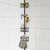Utopia Alley Rust-Resistant Tension Pole Shower Caddy, 3 Shelves (Oil