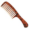 Seven Star Leopard Hair Comb Large Fine-toothed Comb 2ea