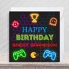 Second Ave Gaming Gamer Great Grandson Square Children's Kids Birthday