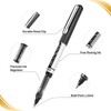 EYEYE Rollerball Pens 1.0mm, 12 Pack 3 Colors Bold Point
