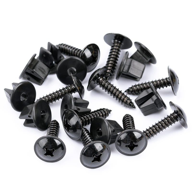 OAUTOO 10sets Wheelhouse Liner Screw & Nut Kit for Hyundai