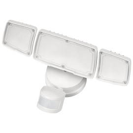 R.W.FLAME LED Flood Motion Sensor Outdoor Lights, 50W 5500LM 5000K Wet Location Waterproof,4 Lighting Modes, 4 Lighting Durations, 3 Detection Distances, for Garage, Yard, Porch, White.