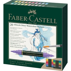 Faber-Castell Albrecht Durer Artists’ Watercolor Markers - 20 Colors