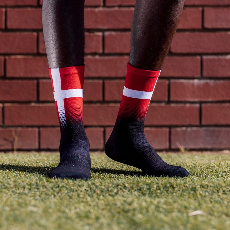 Sox Denmark Flag Crew Socks