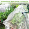 10x35Ft Garden Netting for Raised Bed, Insect Mesh Netting for