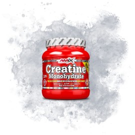 AMIX Creatine Monohydrate - 100% Micronised Creatine Powder, Increases Physical Performance, Increases Muscle Building and Strength in Athletes, 300 g