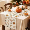 Artscope Pumpkins Maple Leaves Fall Table Runner,Thanksgiving Holiday Kitchen Dining