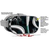 Decal Style Skin Wrap Compatible with Oculus Go Headset -