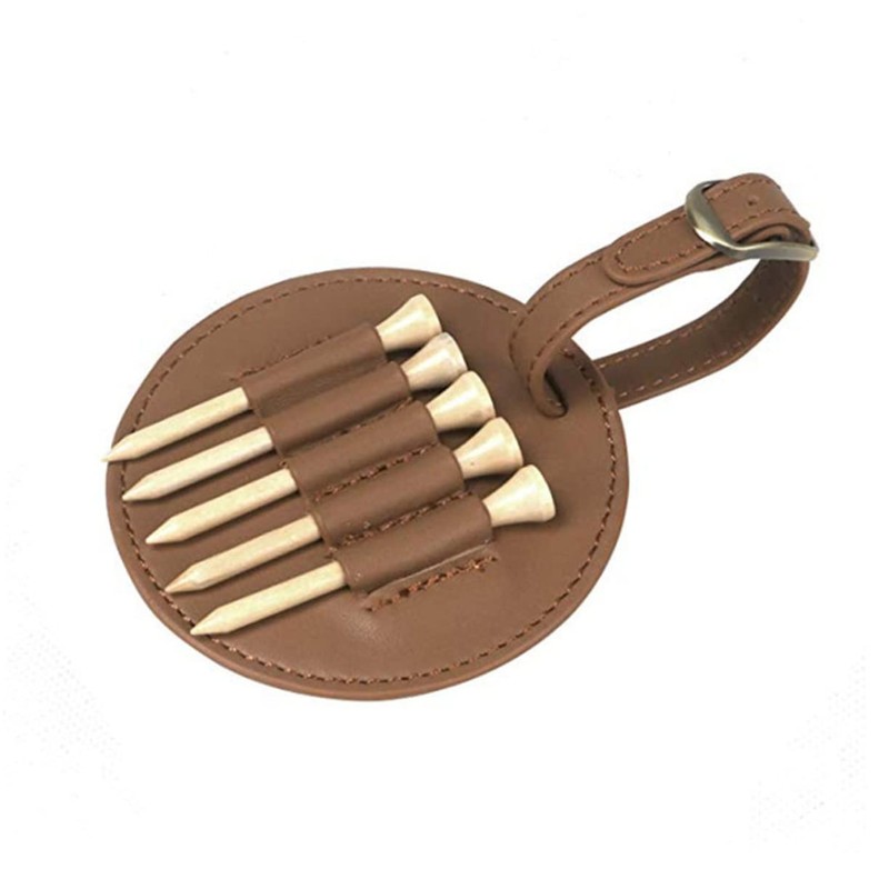 Sosoport 5pcs Golf Ball Marker Tool Tee Holder for Golfing