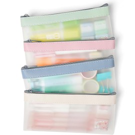 RUINIPOT 4 PCS Zipper Pouch – Premium Money Envelopes for Cash, Cash Envelope Wallet, Money Bag, and More – Portable, Durable, and Waterproof Pochette Plastique Zipper Pouch Bags