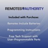 Remotes Authority 4-Button ReMoto Transmitter (Replaces GM - FCC ID: