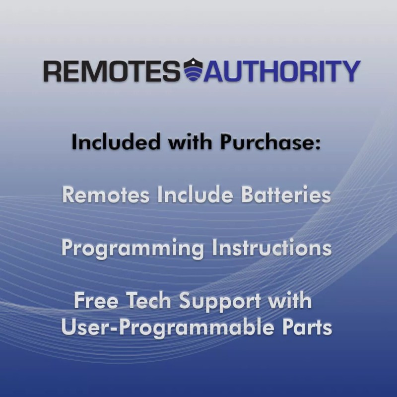 Remotes Authority 4-Button ReMoto Transmitter (Replaces GM - FCC ID:
