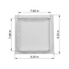 Vent Systems 8'' x 8'' Inch White Metal Access Panel