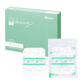 Skinix YB-211012R Airwall IV Regular Type Zero Sensory Film Dressing, 3.9 x 4.7 inches (100 x 120 mm), 50 Pieces, Sterile, Individually Packaged, Waterproof, Drip Fixing