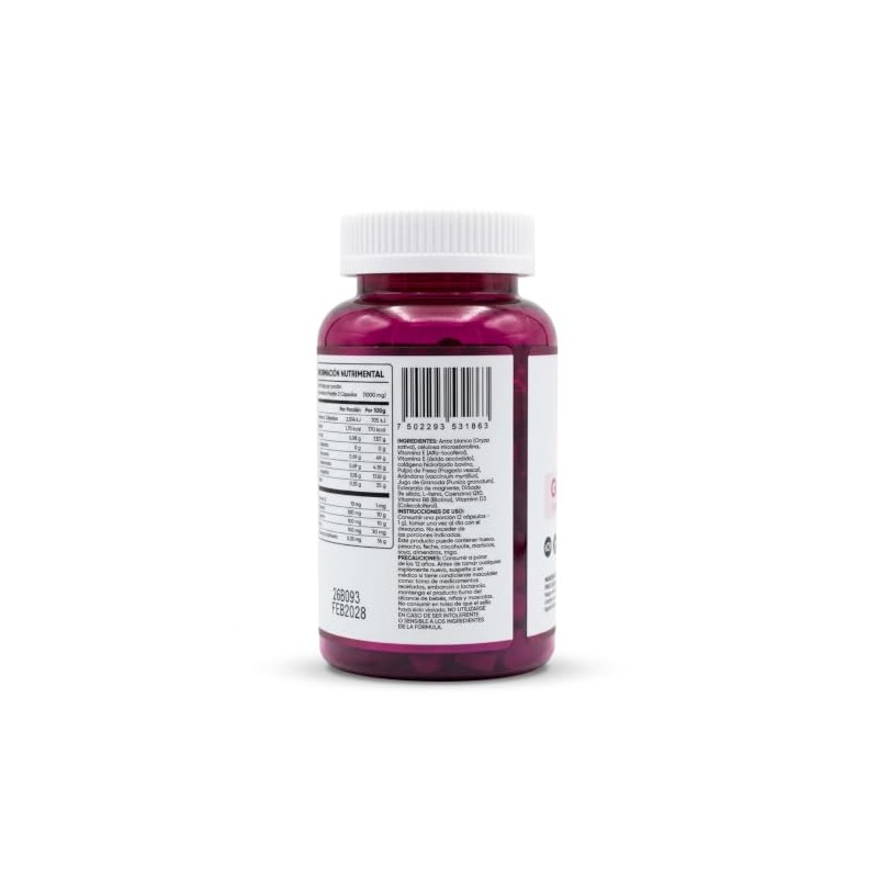 MultiBlue - Colageno + Biotina 120 Capsulas | Formulado con