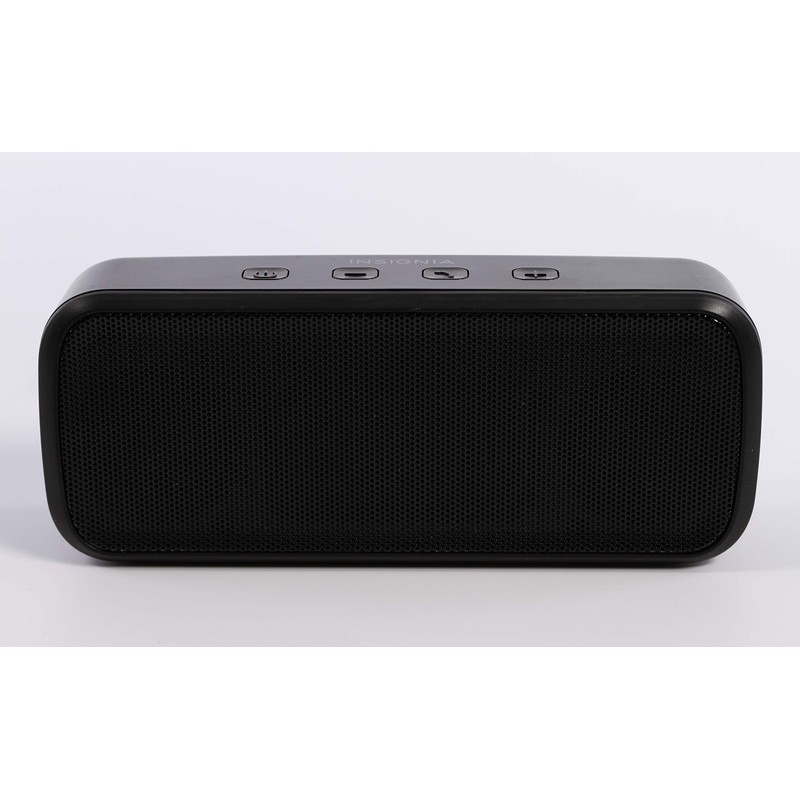 Insignia Portable Bluetooth Stereo Speaker (NS-CSPBTHOL16-BK) Black - New