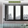 Portable Air Conditioner Window Kit,2-in-1 Universal Window Seal for 5.1"/5.9"