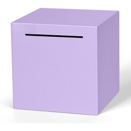 Piggy Bank for Adults  Break to Open, Unbreakable Stainless Steel Money Saving Box (Purple, Palm Size) - Colour: Pink, Size: 4.72 inch