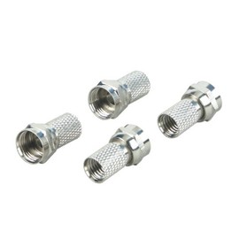 Schwaiger FLS301231 F-Connector for 7 mm Pack of 4
