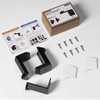 Aoodaily 2.8 Inch Hat Hooks for Wall - (8 Pack)