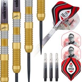 Unicorn Unisex Asada|steel Maestro Phase 3|Seigo Asada|Gold|Steel Tip Darts, Gold, 22 G EU