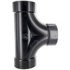GENOVA 81644 4" ABS 2-Way CLEANOUT TEE