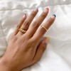 Shapes Studio The Dome Croissant Band Ring (7) (Large)