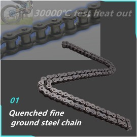 Centrifugal Mini Bike Go Kart Clutch 3/4" Bore 10 Tooth with 420 Chain 120 Link -6.5HP