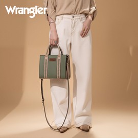 Wrangler Tote Bags for Women and Purse for Women with Adjustable Strap WG225-8120GN