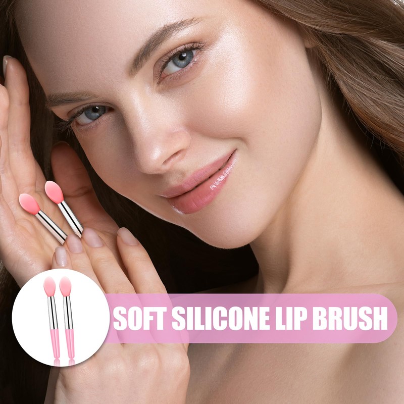 12Pcs Lip Mask Applicator Silicone LIp Applicator Makeup Beauty Lipstick