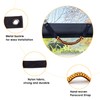 BESTAOO Roll Bar Grab Handles Paracord Grip Handle for Ford