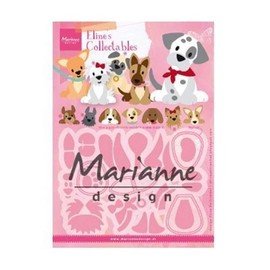 Marianne Design Cutting Die, Metal, Pink, Medium