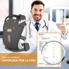 Cangurera Para Bebé Portabebé Ergonómica Multifuncional Nube Gris