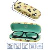 JAVOedge [3 PACK], Dogs Pattern Medium Size Hard Eyeglass Storage