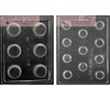 MINI PLAIN COOKIE Chocolate Candy Mold With Molding Instruction +